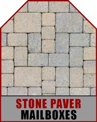 Masonry - Stone Paver Mailboxes